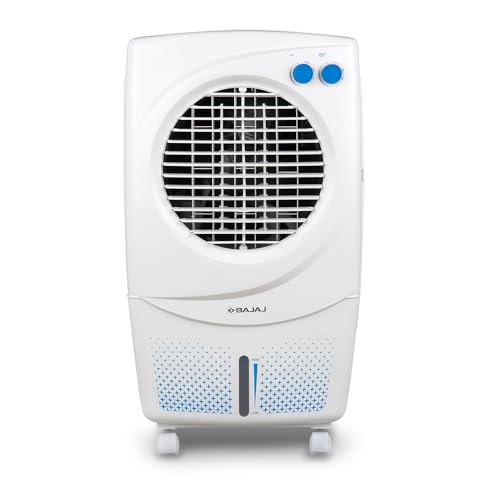 Bajaj PX97 Torque New 36L Personal Air Cooler For Room| DuramarinePump| 3-Yr Warranty| TurboFan Technology| Powerful Air Throw| 3-Speed Control| Portable Air Cooler For Home| White - The Momeen